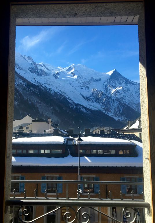Vue montagne Mont Blanc